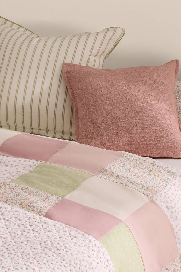 Textura Funda n&oacute;rdica de patchwork estampado
