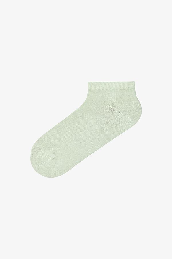 Penti Plain and striped 5-pack ankle socks printed