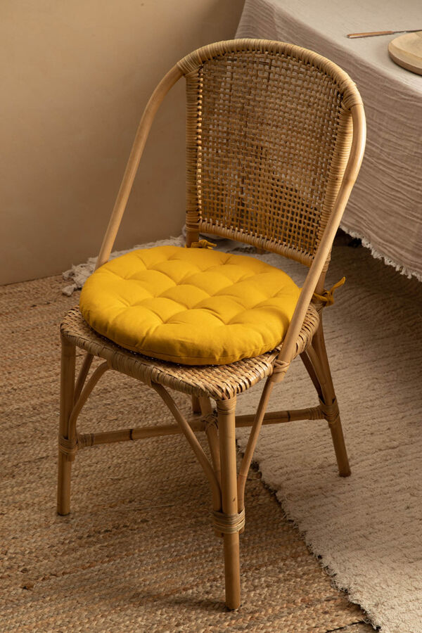 Womensecret Gavema seat pad, diameter 40 x 4, mustard Žuta