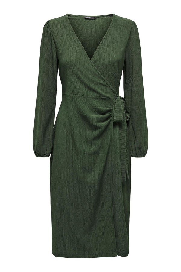 Only Maternity Midi maternity dress vert