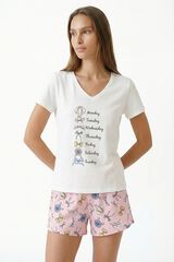 Penti Kratka pidžama sa dezenom ma&scaron;nica Roze