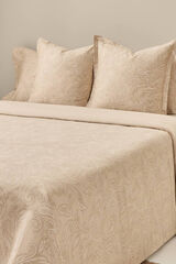 Textura Funda n&oacute;rdica de sat&eacute;n estampada kaki