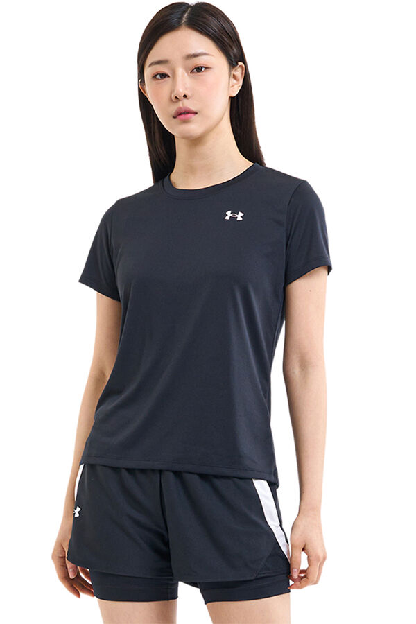 Under Armour Camiseta manga corta t&eacute;cnica negro