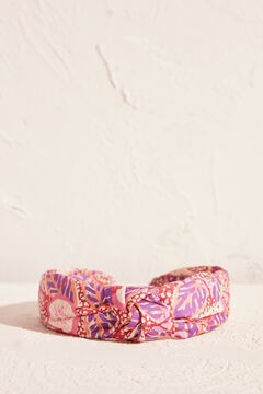 Womensecret Wide knotted printed headband printed