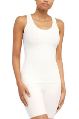 Spanx Spannbettlaken aus Bio-Baumwolle Wei&szlig;