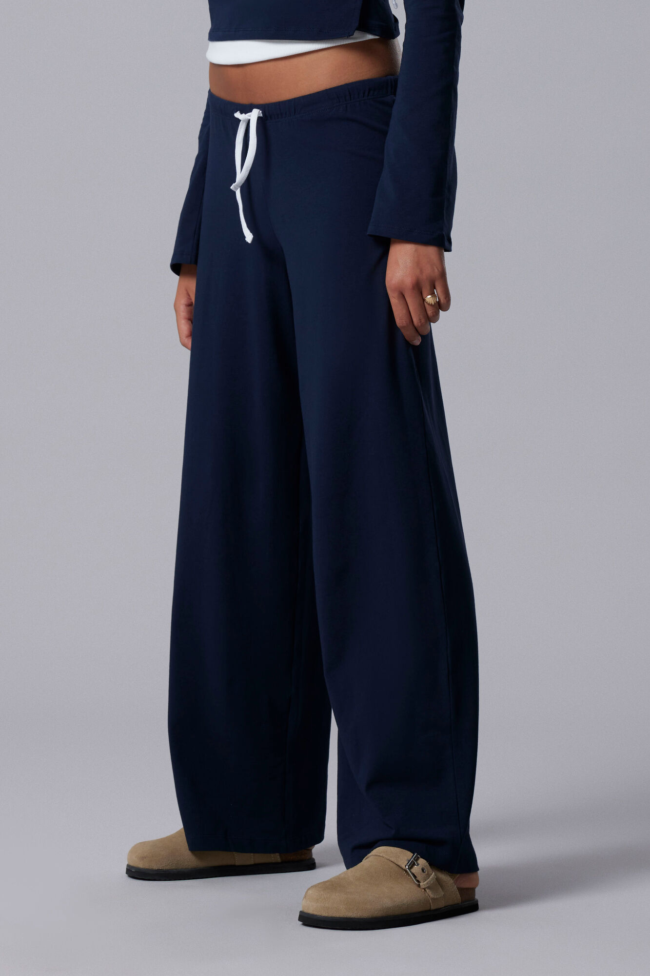 Lmtd Cal&ccedil;a larga com cord&atilde;o ajust&aacute;vel