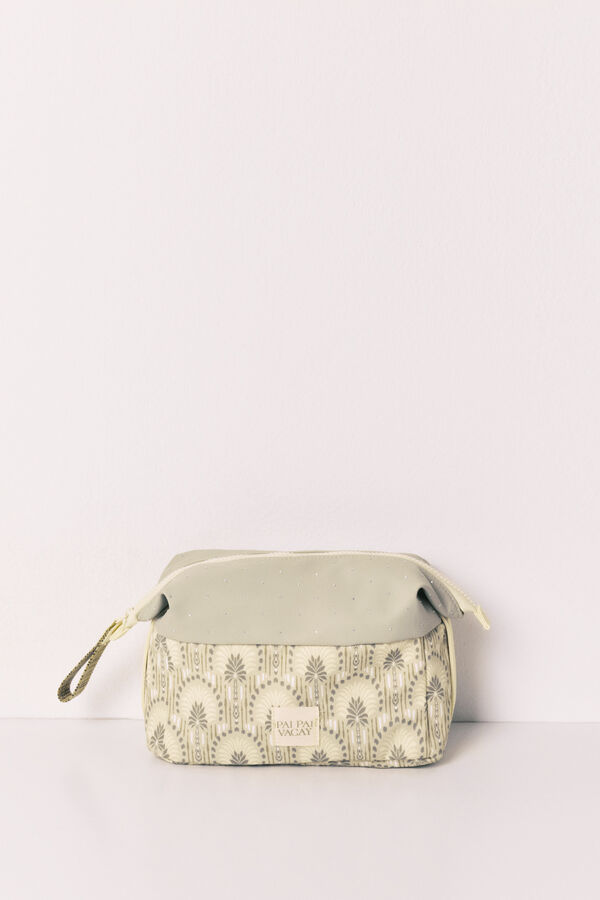 Women'secret Necessaire m&eacute;dia estampada bege