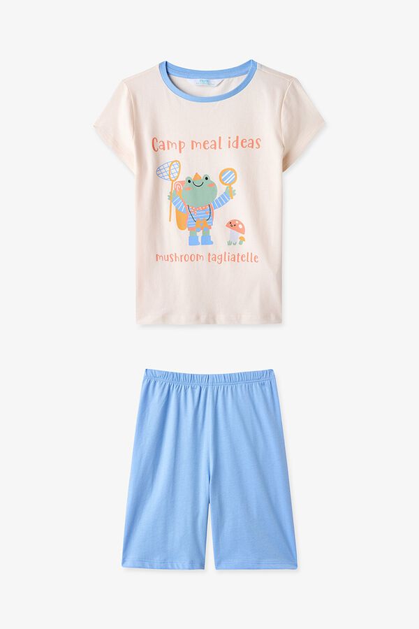 Penti 2er-Pack kurze Kinderpyjamas mit ausgestelltem Schnitt mit Print