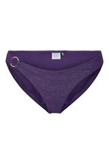 Pieces Braga bikini nylon glitter morado/lila