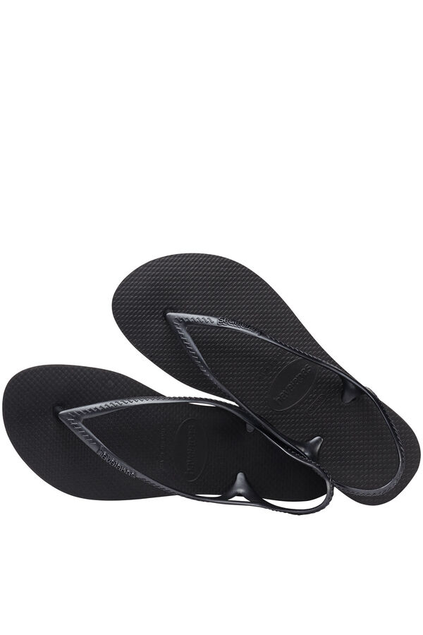 Womensecret Hav. sandals Sunny II noir