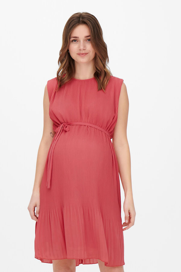 Womensecret Pleated maternity dress Ružičasta