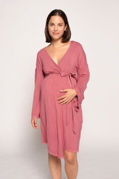 Womensecret Maternity robe with matching lace mit Print