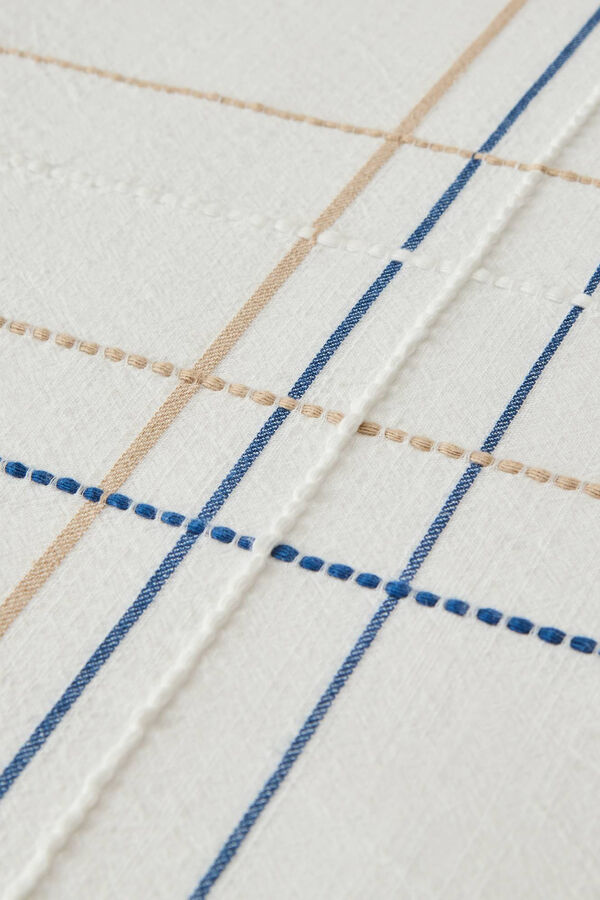 Textura Funda N&oacute;rdica Textura L&iacute;neas white