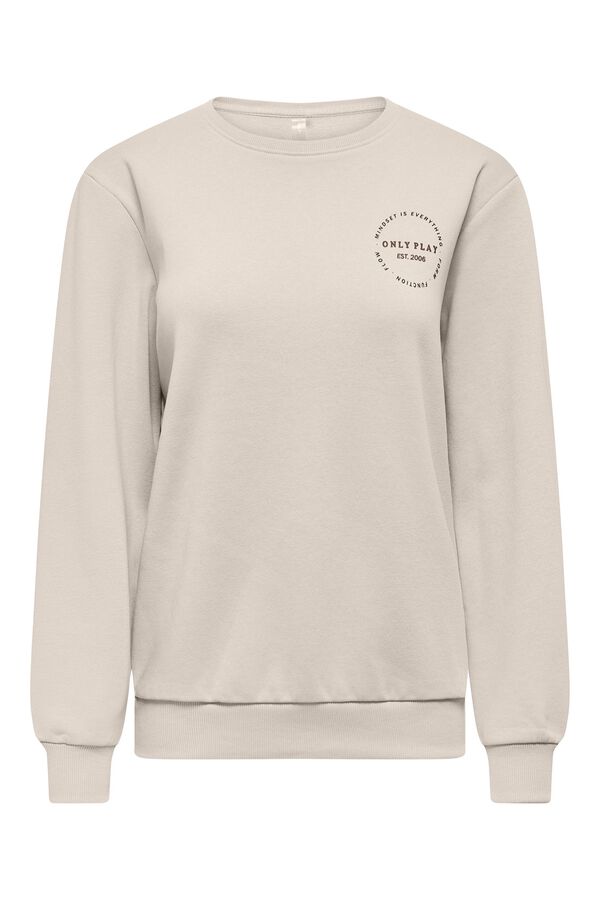 Only Play Round neck sweatshirt grey