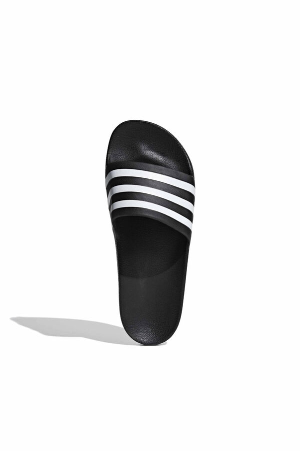 Adidas Adilette 3-stripe slide sandals black