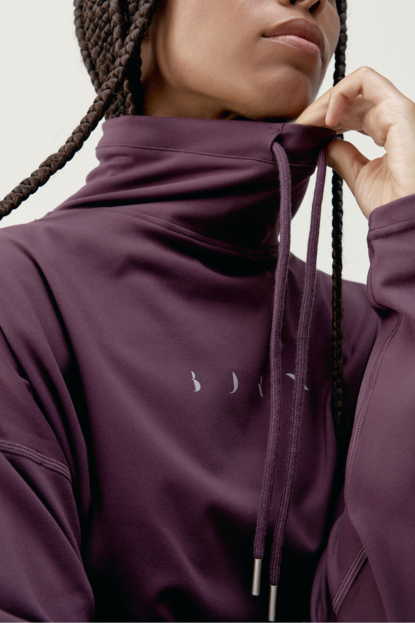 Born Living Yoga Sweatshirt desportiva Camille Blue Chalk