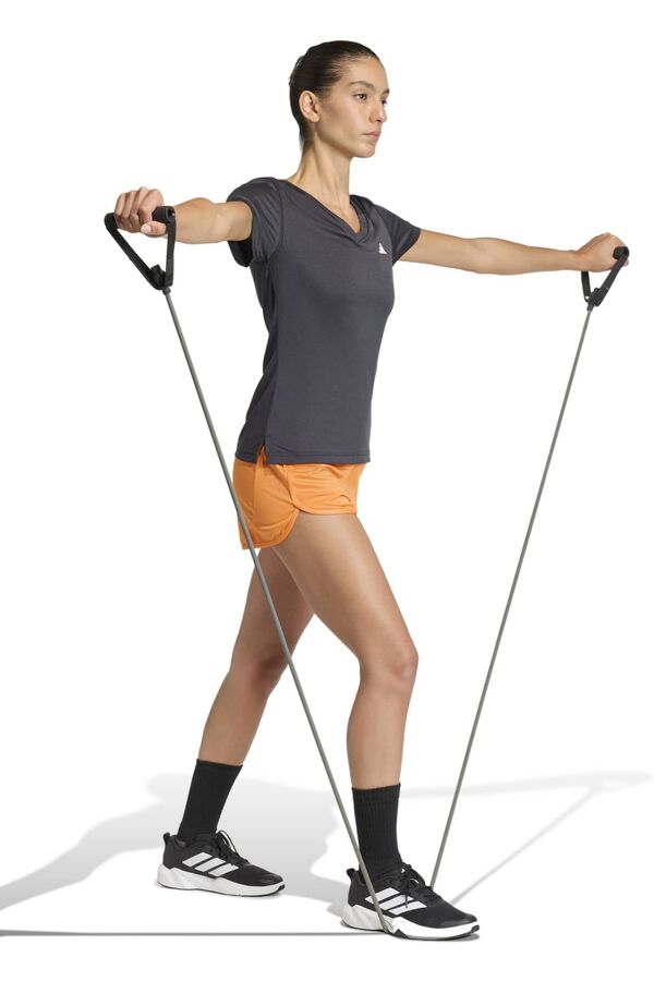 Adidas Camiseta deportiva pico Essentials negro