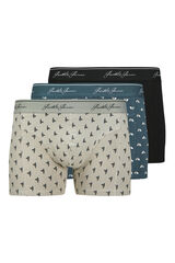 Jack & Jones Pack 3 Boxer gris