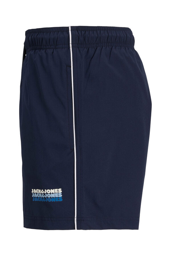 Jack & Jones Ba&ntilde;ador detalle logo cord&oacute;n azul