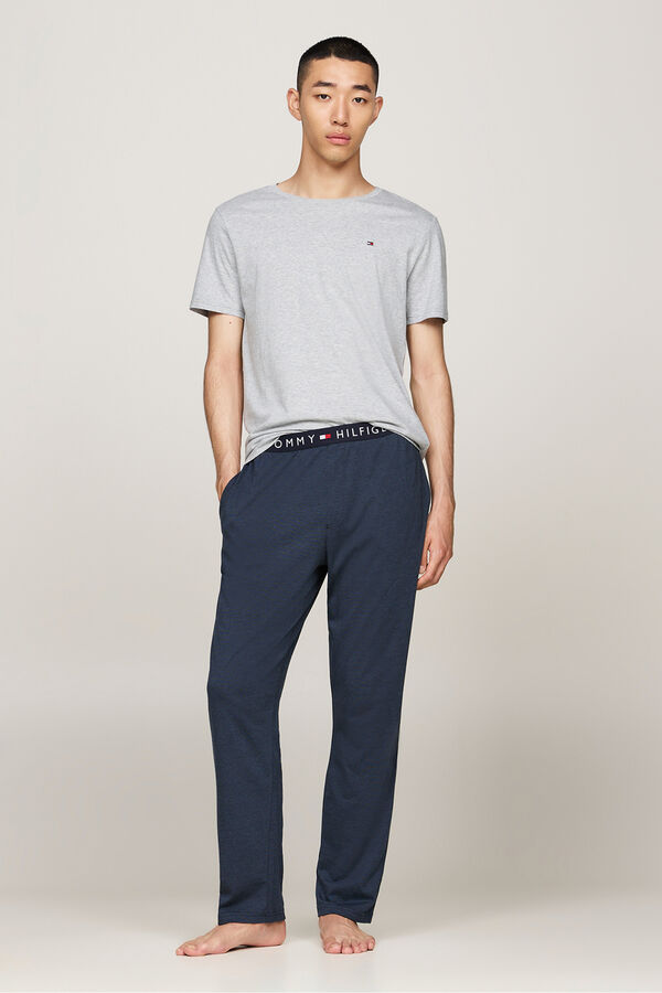 Tommy Hilfiger Pacote de 3 camisetas de gola redonda estampado