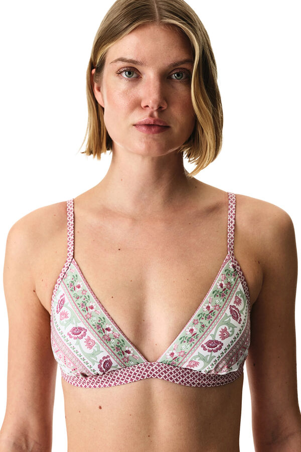Penti Top de Bikini Liriane Triangular estampado