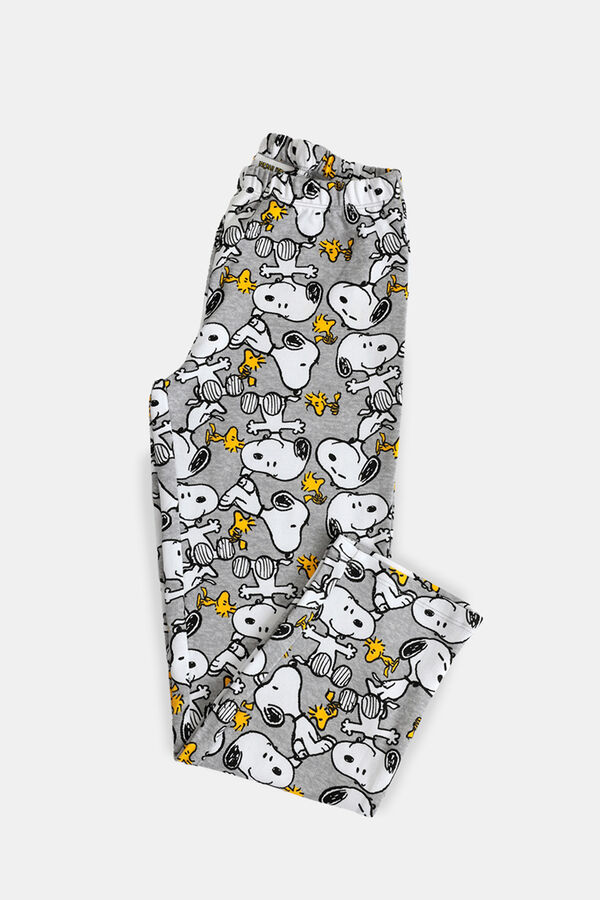 Admas Pijama Family Snoopy Funny para ni&ntilde;a&nbsp; gris