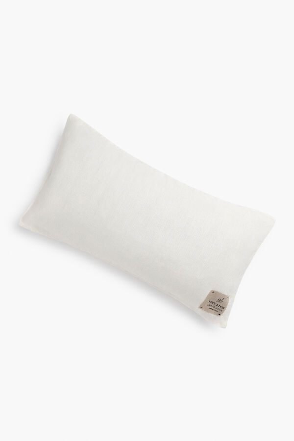Womensecret White Lino 30 x 60 cushion cover Bijela