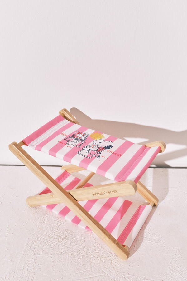 Women'secret Striped Snoopy headrest red