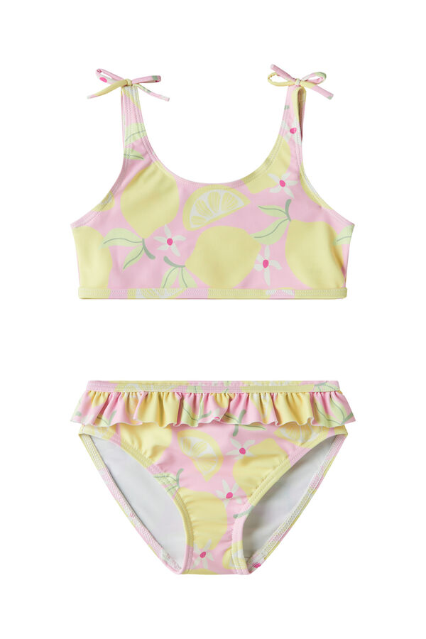 Name it Bikini imprim&eacute; citrons pour fille rose