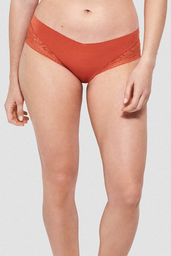 Womensecret Classic lace panty red
