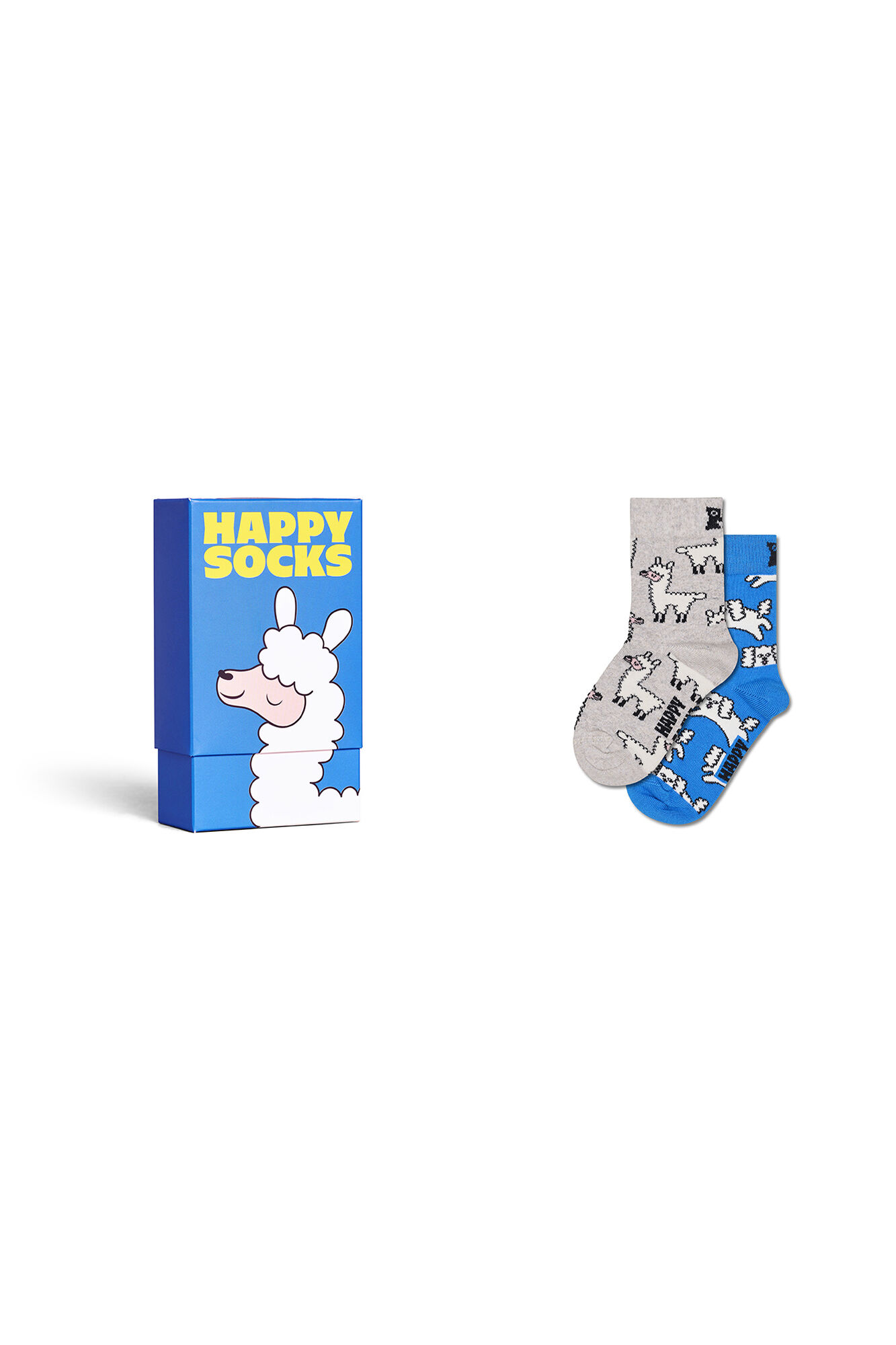 Happy Socks 2er-Pack Lama Socken f&uuml;r Kinder