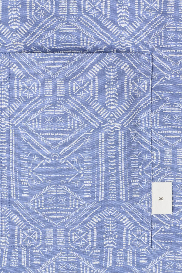 Womensecret Küchenschürze geometrischer Print Blau
