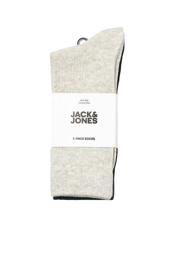 Jack & Jones Pack 3 meias preto