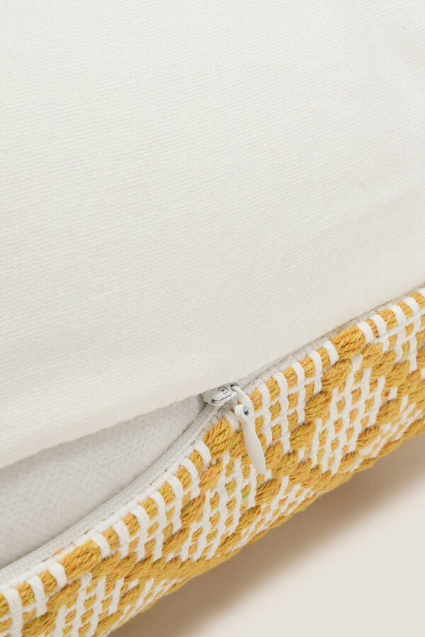 Womensecret Geometric embroidered cushion cover rávasalt mintás