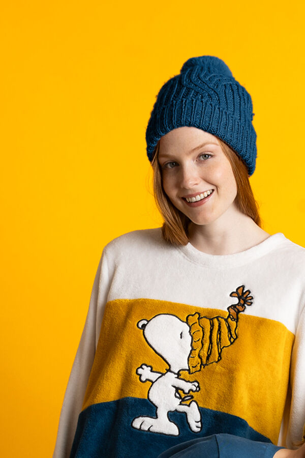 Admas Corel Warm&Cozy Snoopy Women's Pajamas mit Print