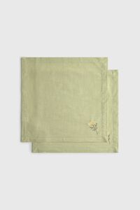 Textura Set de dos servilletas alogd&oacute;n-bamb&uacute;