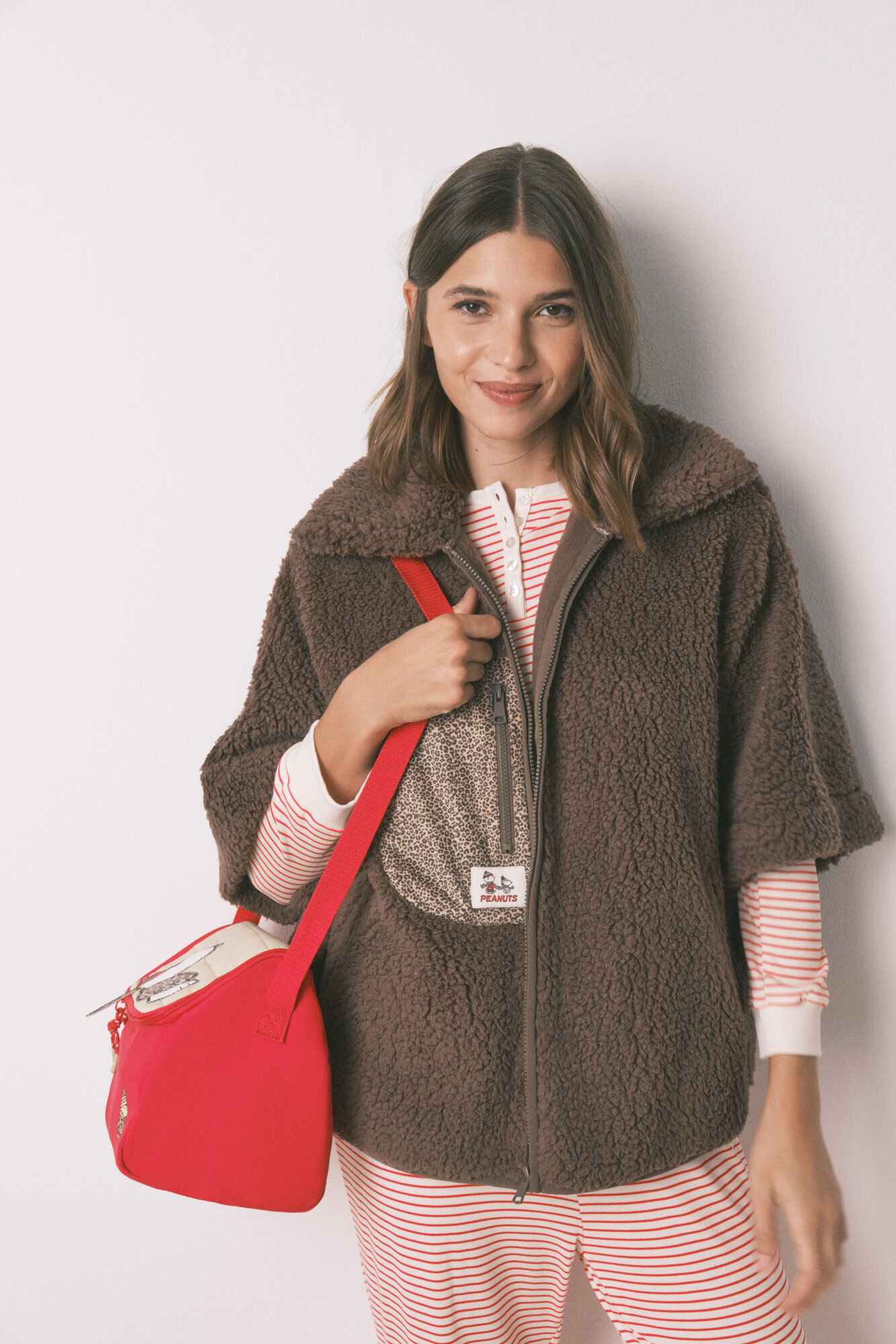 Women'secret Snoopy red thermal food bag