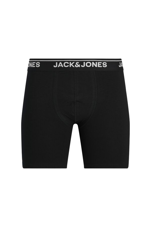 Jack & Jones Pack 3 boxers logo negro