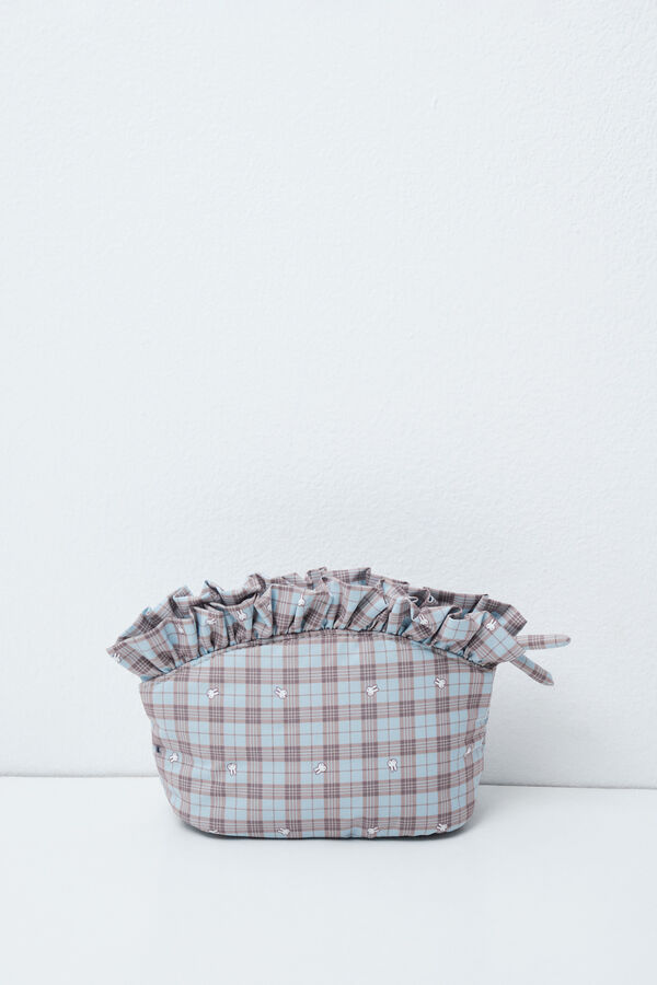 Women'secret Miffy plaid small vanity case printed