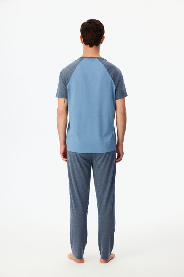 Penti Men's Short-Sleeve Pyjama Set printed
