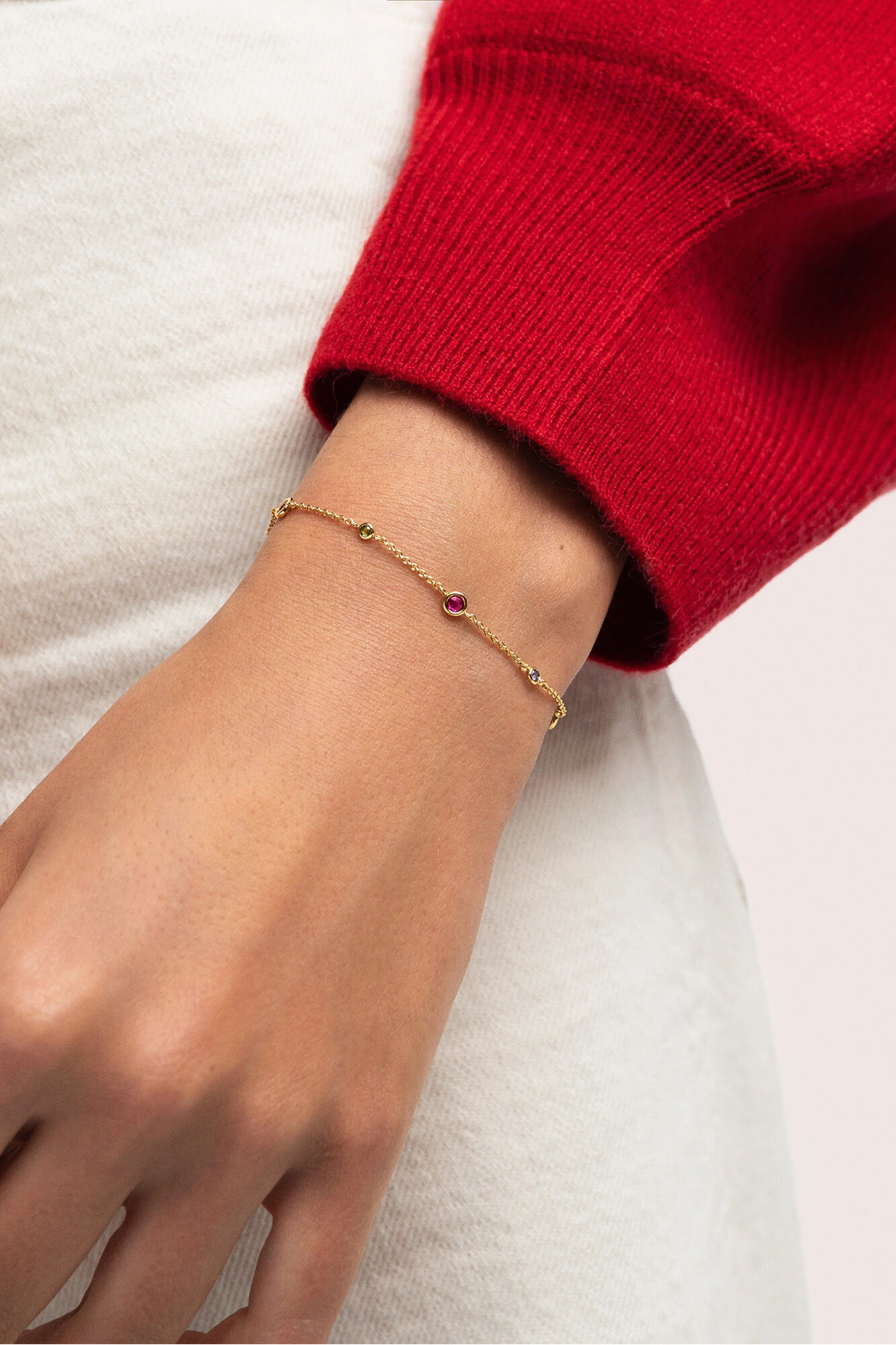 Singularu Armband New Orbit mehrfarbig vergoldet