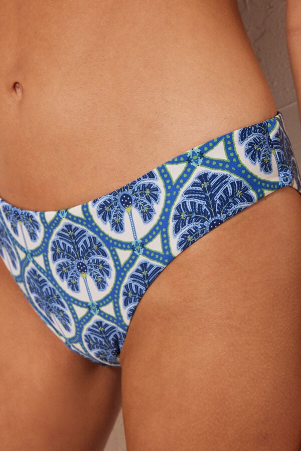 Womensecret Classic reversible bikini bottoms blue