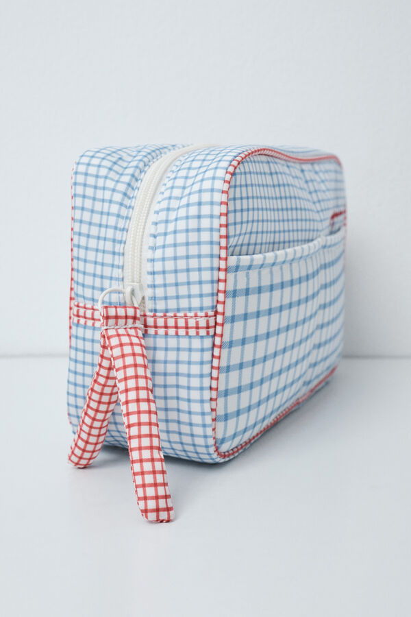 Women'secret Gingham maternity vanity case white