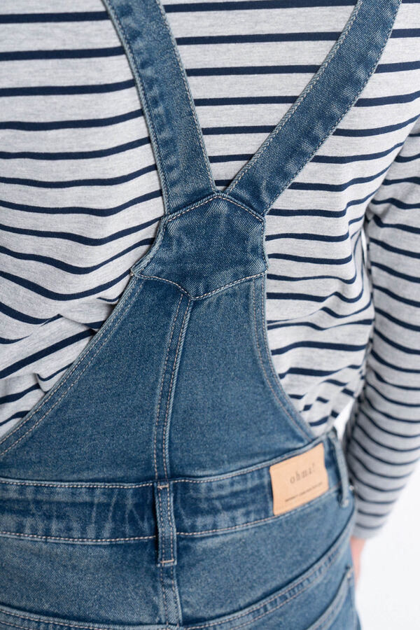 Ohma! Peto premamá straight fit azul