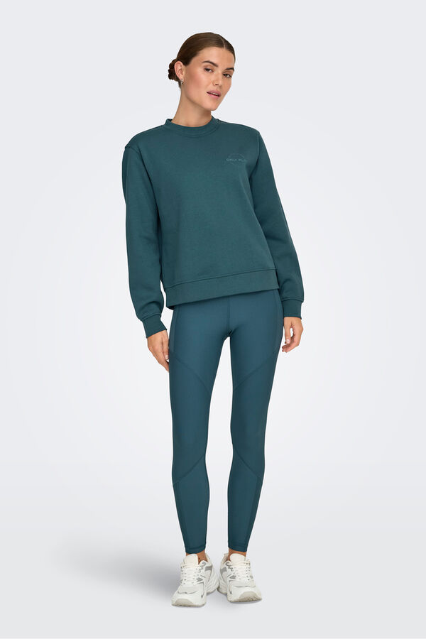 Only Play Sudadera sin capucha azul