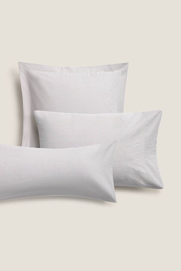 Textura Wendbar H&uuml;lle mit Streifen Grau