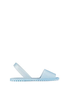 Womensecret Aquamarine Menorcan sandal bleu