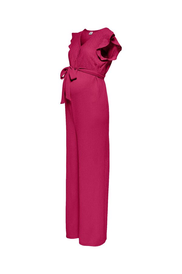 Only Maternity Maternity long jumpsuit pink