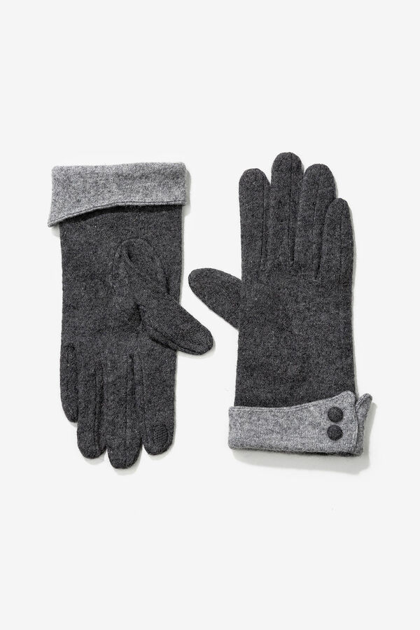 Vilanova Guantes para pantalla gris