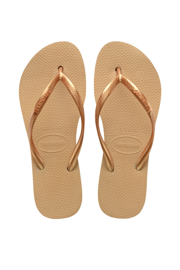 Womensecret Hav. sandals Slim Flatform Žuta